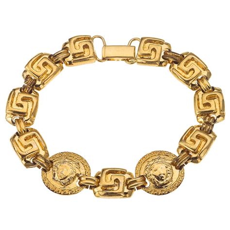 are versace bracelet real gold|gianni versace bracelet.